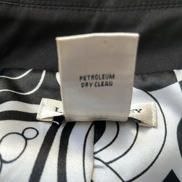 Vintage Laura Ashley Jacket with Pleather Trim and Buckles - Picture 8 of 8